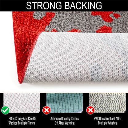 👿Halloween Scream Knife Throw Rug