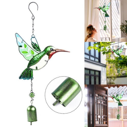 🔥Hot Sale SAVE 50%-🐦Metal Hummingbird Wind Chimes