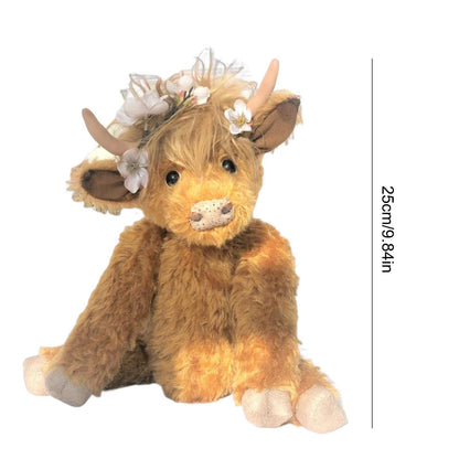 🔥Hot Sale 40% Off🔥Highland Cow Wearing Flowers
