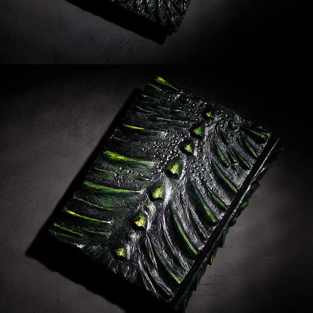 🐉Dragon Eye 3D Embossed Journal - Handmade Resin Engraved Notebook🐉