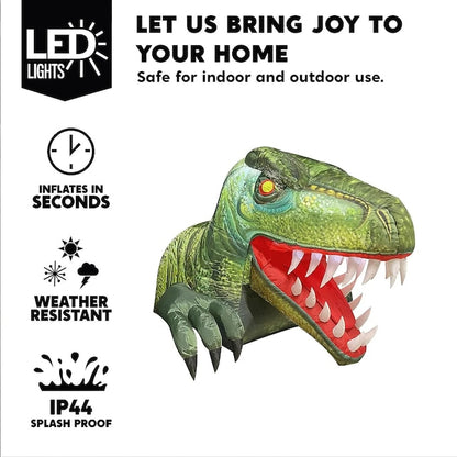 🎃Dinosaur Trunk or Treat Halloween Inflatable 👻