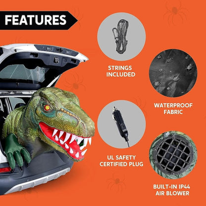 🎃Dinosaur Trunk or Treat Halloween Inflatable 👻