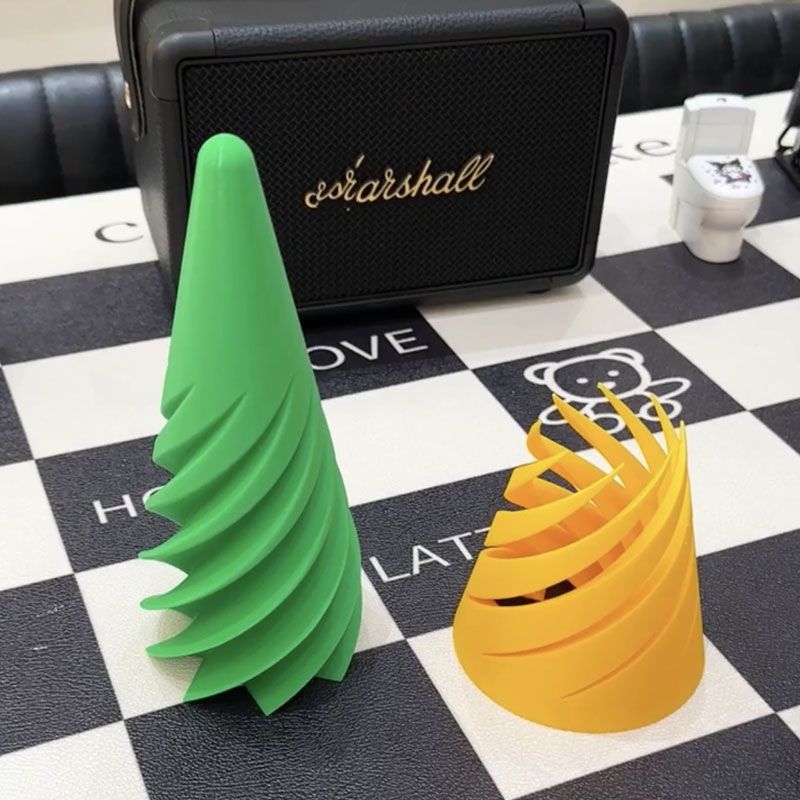 3D Infinite Spiral Christmas Tree