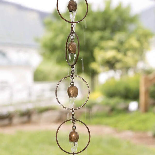 🔥NEW ARRIVAL🔥Rain Chain Metal Garden Art Gift for Mom🦋