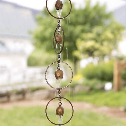 🔥NEW ARRIVAL🔥Rain Chain Metal Garden Art Gift for Mom🦋
