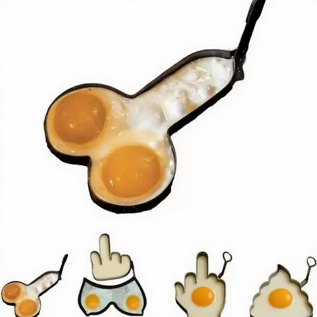 FUNNY MIDDLE FINGER EGG  MOLD