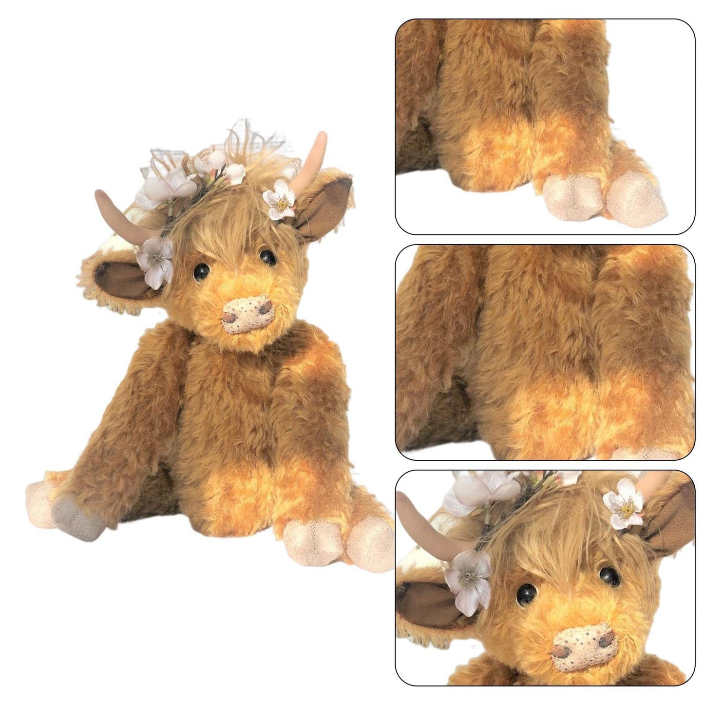 🔥Hot Sale 40% Off🔥Highland Cow Wearing Flowers