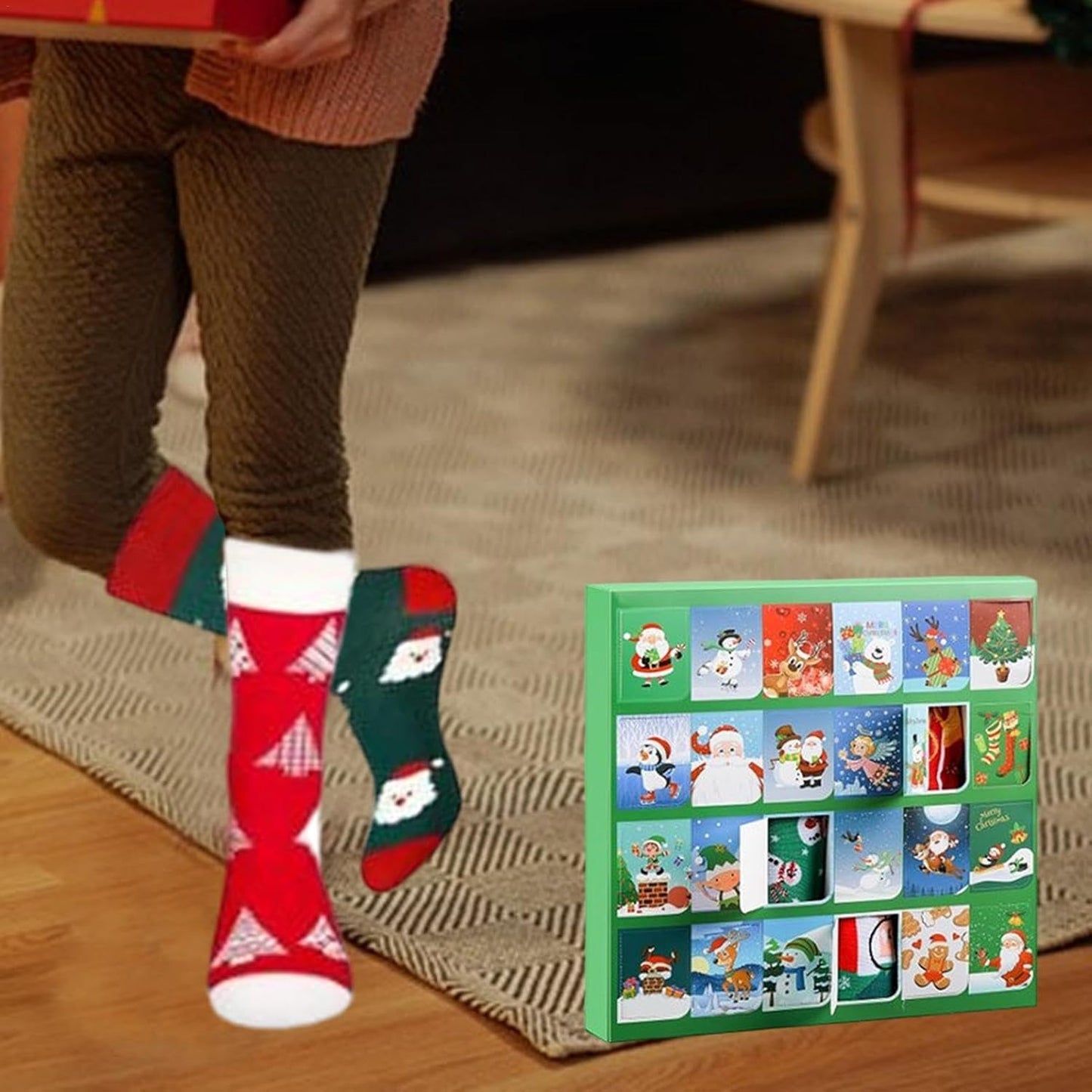 🎉Christmas Socks Advent Calendar