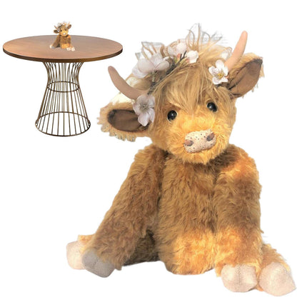 🔥Hot Sale 40% Off🔥Highland Cow Wearing Flowers