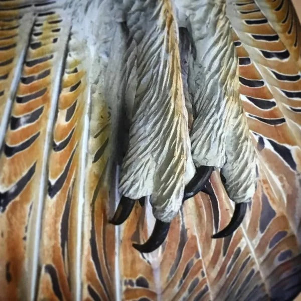 Barn Owl Sculpture Wall Art