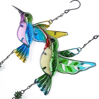 🔥Hot Sale SAVE 50%-🐦Metal Hummingbird Wind Chimes