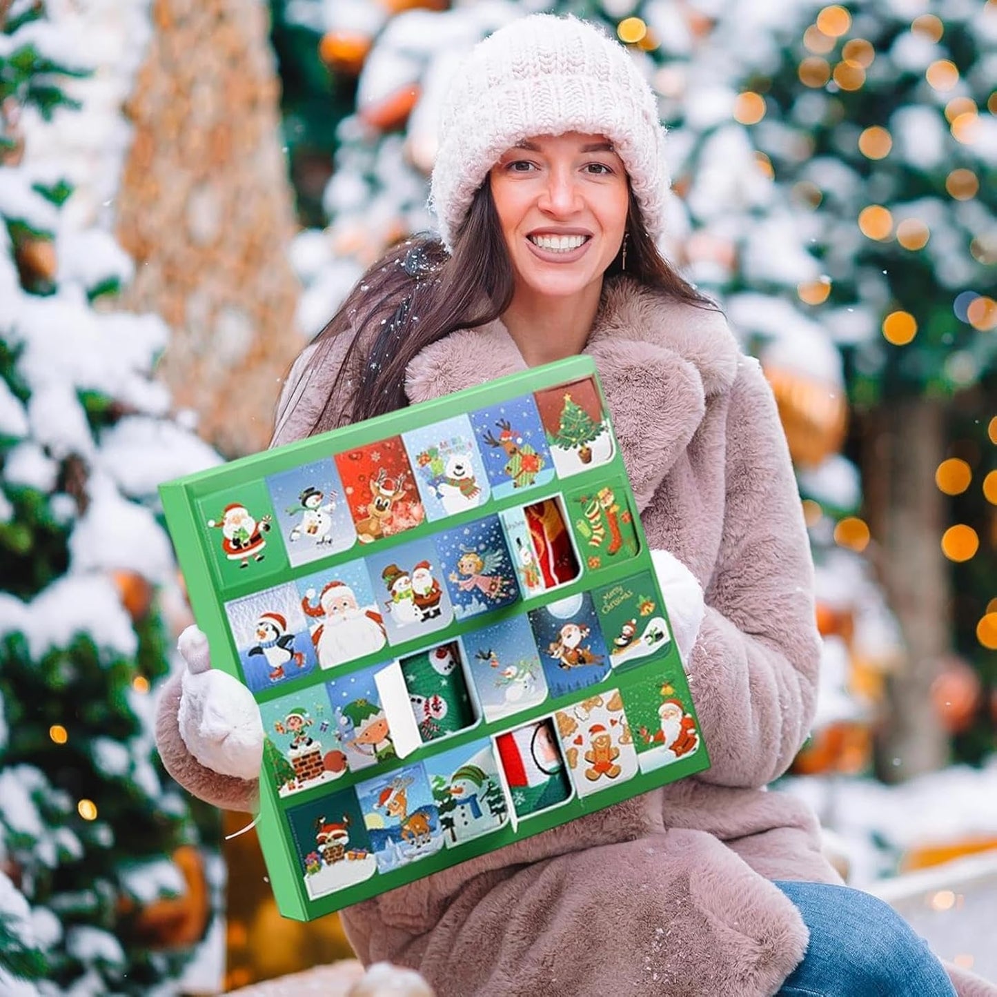 🎉Christmas Socks Advent Calendar