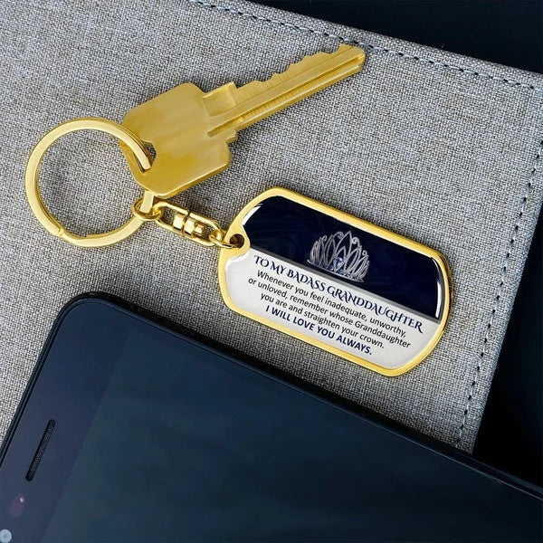 💖Keepsake for Granddaughter Keychain ⚡LIMITED QUANTITIES AVAILABLE