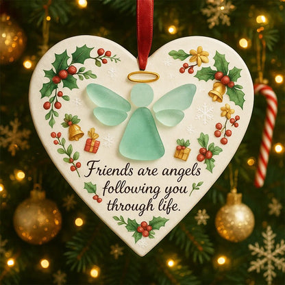 Heart - Shaped Memorial & Friendship Ornaments 🎄❤️