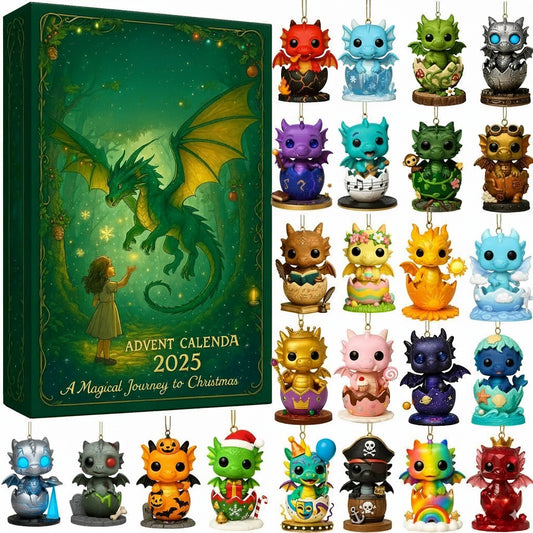 🐉 2025 Dragon Advent Calendar – A Magical Journey to Christmas 🎄✨
