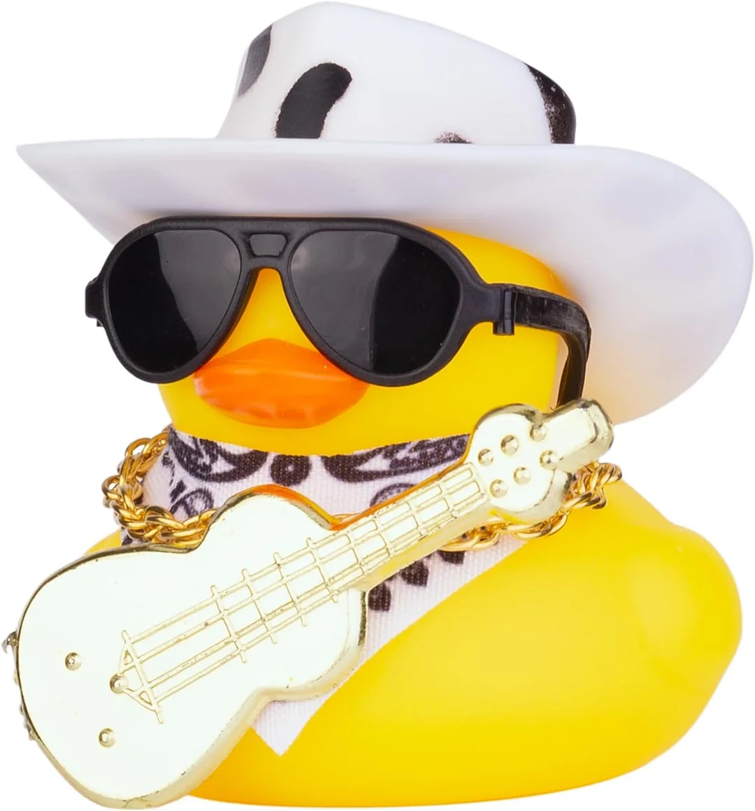 🐤FUN RUBBER DUCK DASHBOARD DECORATION