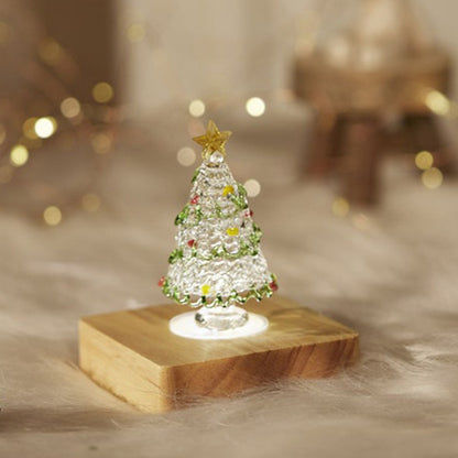 🌊Handmade Stained Glass Christmas Trees