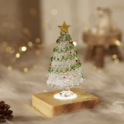 🌊Handmade Stained Glass Christmas Trees