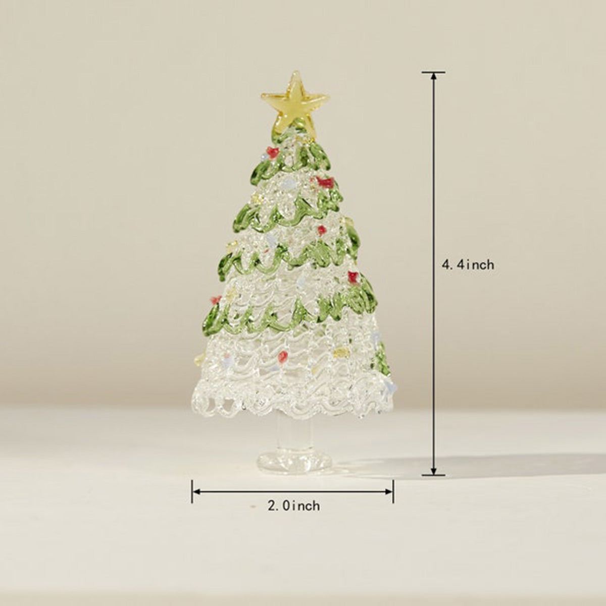 🌊Handmade Stained Glass Christmas Trees