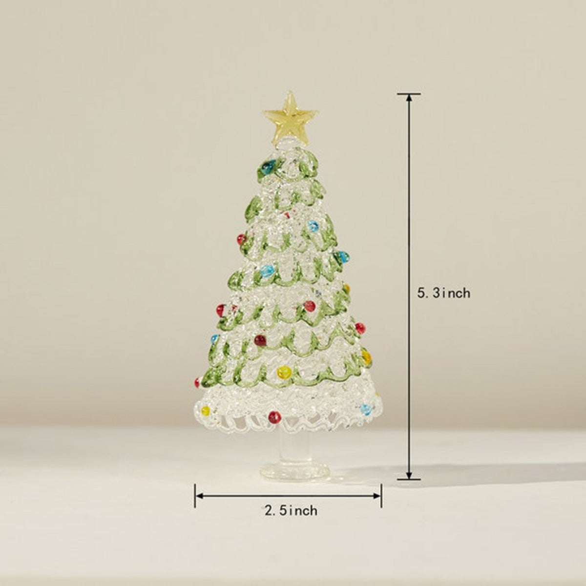 🌊Handmade Stained Glass Christmas Trees