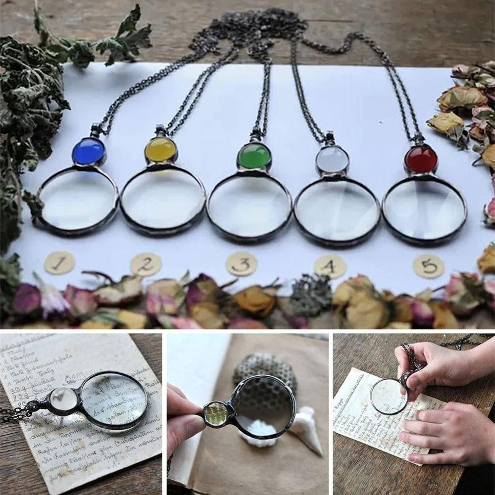 🎁Mother's Day Pre-Sale 50% OFF-💎Magnifying Glass Necklace gift
