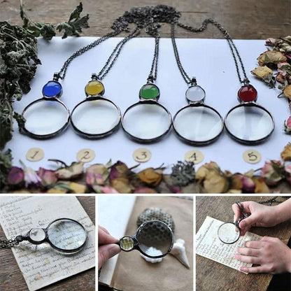 🎁Mother's Day Pre-Sale 50% OFF-💎Magnifying Glass Necklace gift