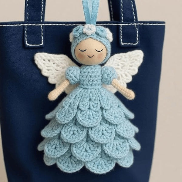 👼DIY Crochet Angel Ornament Kit 🧶| Perfect for Christmas 🎄 & Holiday Decor