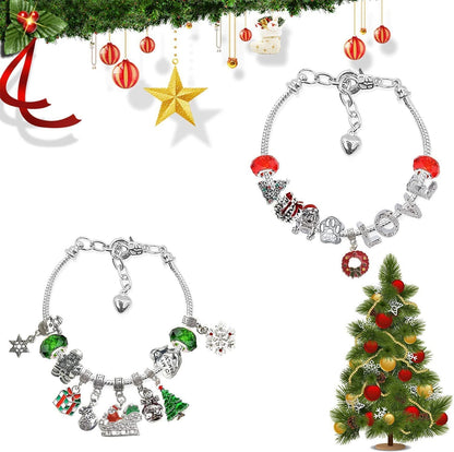 💥78% OFF NOW💥--24 Pcs DIY Christmas Advent Calendar Bracelets Set🎁