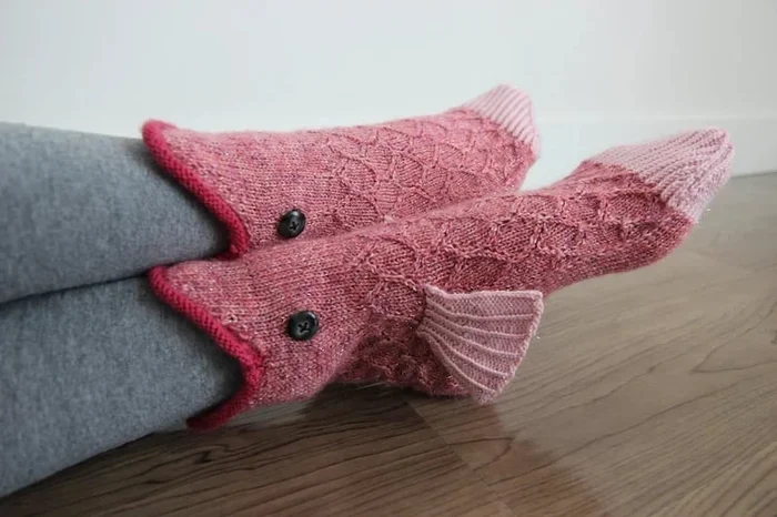 🎅Hot Sale- 3D Knit Crocodile Socks