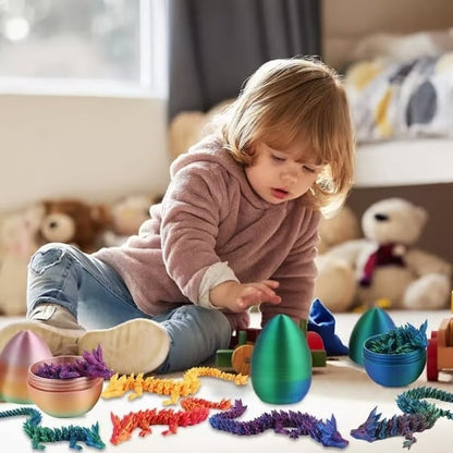 🏆LAST DAY SALE 49% OFF🐉3D-Printed Articulated Crystal Dragon