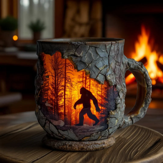 Bigfoot Forest Fire Mug🦍💥