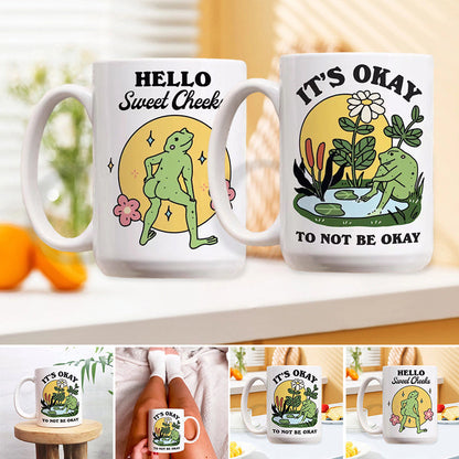 Funny Frog Coffee Mug
