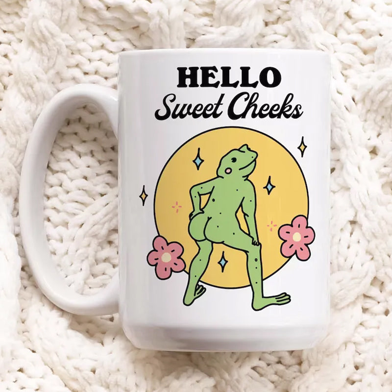 Funny Frog Coffee Mug