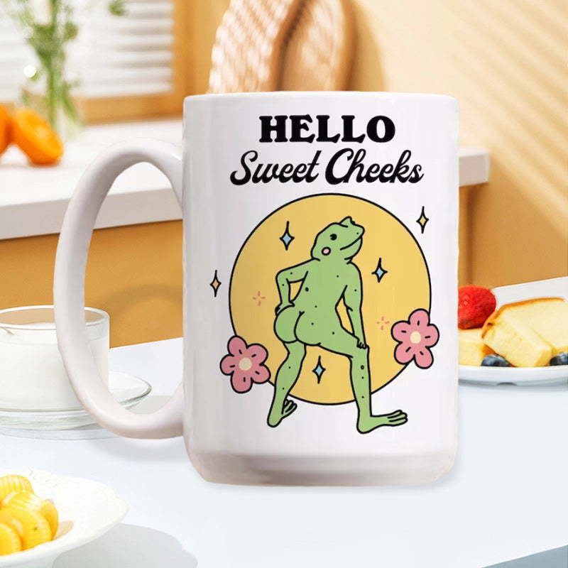 Funny Frog Coffee Mug