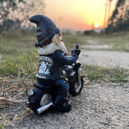 🔥BUY 2 FREE SHIPPING-Middle Finger Dwarf Motorcycle😂
