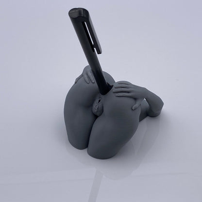🔞Anal pen holder | Sexy ass penholder😈