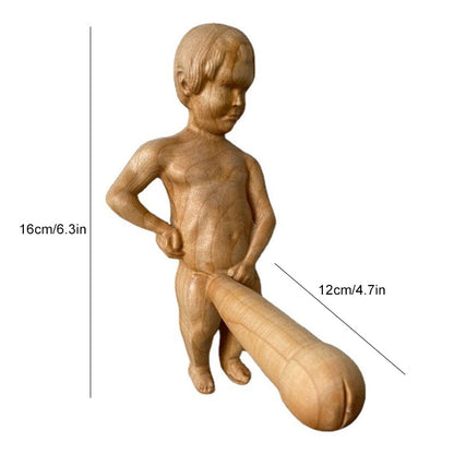 🤣Funny Wood Toilet Roll Holder🤣