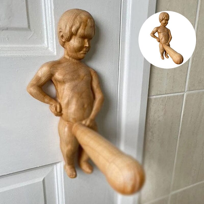 🤣Funny Wood Toilet Roll Holder🤣