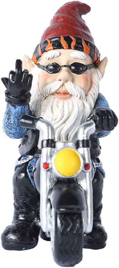 🔥BUY 2 FREE SHIPPING-Middle Finger Dwarf Motorcycle😂