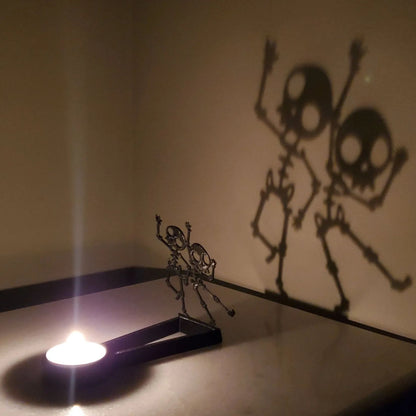 🕯️Tealight Shadow Caster - Halloween Tea Light Holder