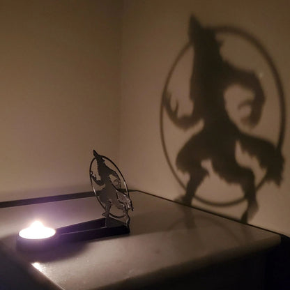 🕯️Tealight Shadow Caster - Halloween Tea Light Holder