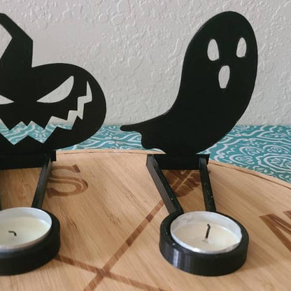 🕯️Tealight Shadow Caster - Halloween Tea Light Holder