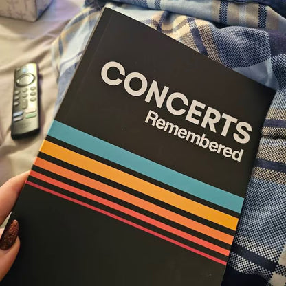 🎼Concert Journal | Track Favorite Concerts