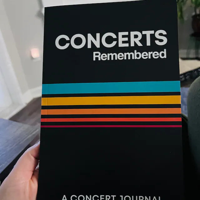 🎼Concert Journal | Track Favorite Concerts