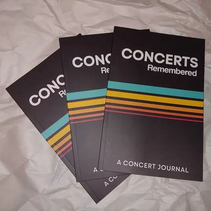 🎵Concert Journal | Track Favorite Concerts