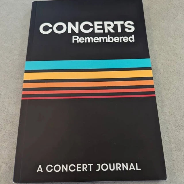 🎼Concert Journal | Track Favorite Concerts