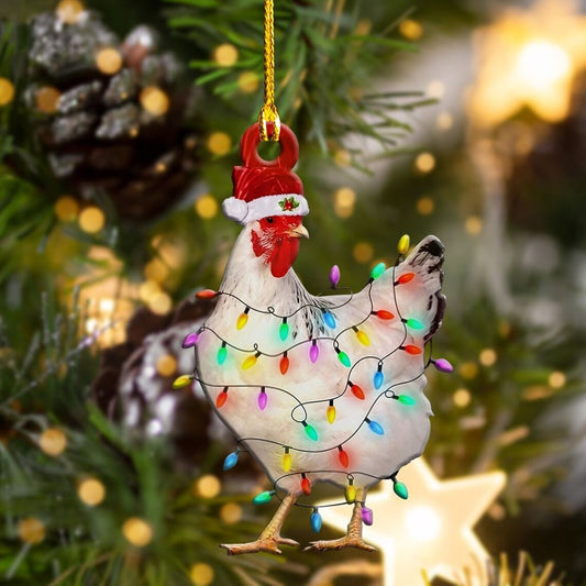 🐔Funny Hanging Ornaments Scarf Chicken Ornaments