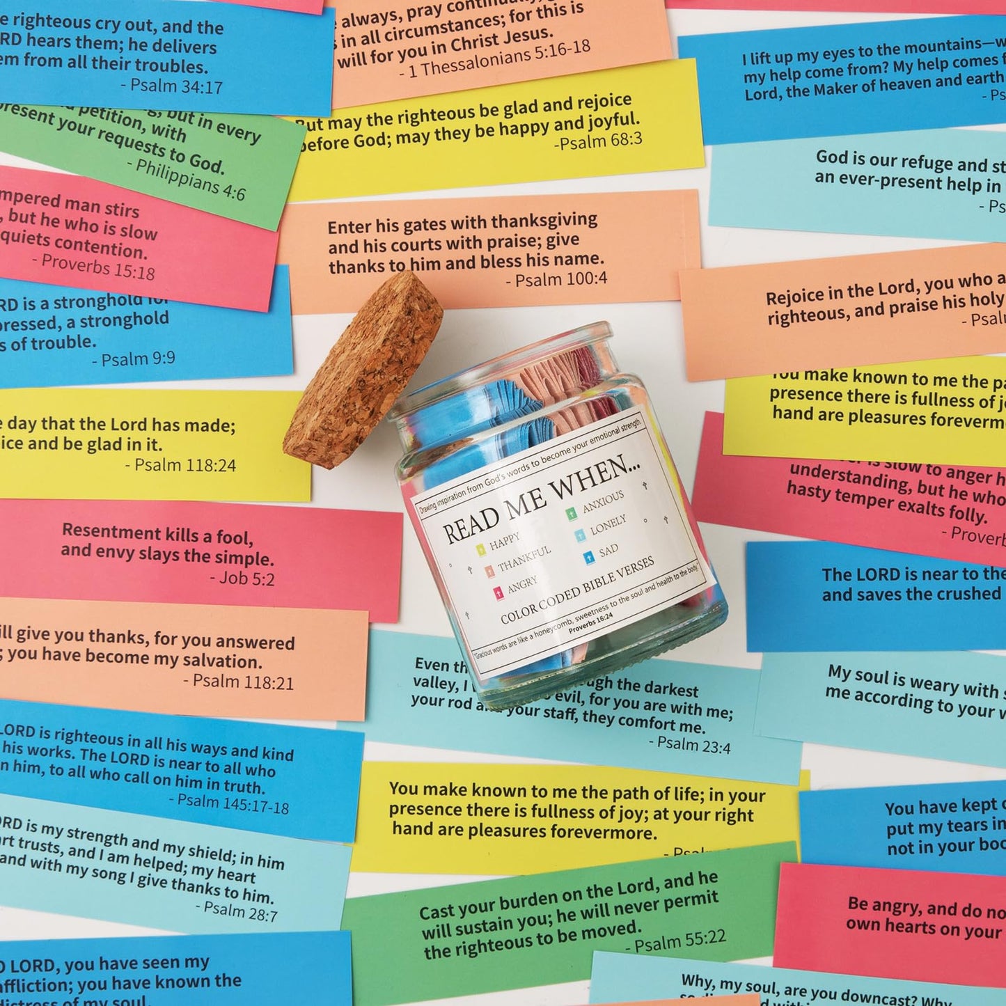 💕Inspire Bible Verses in a Jar