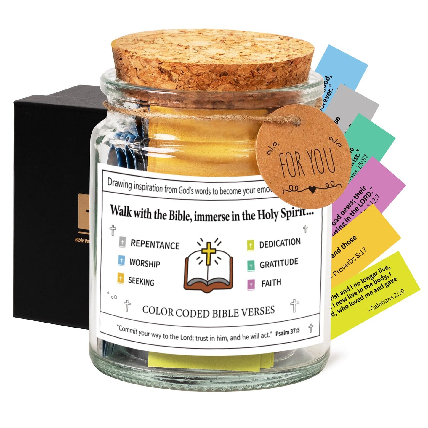 💕Inspire Bible Verses in a Jar