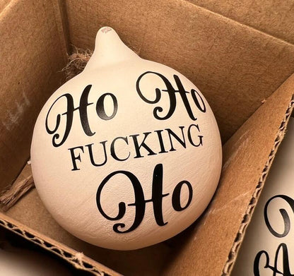 🎁Christmas Funny Offensive Bauble-Rude Baubles 🎄